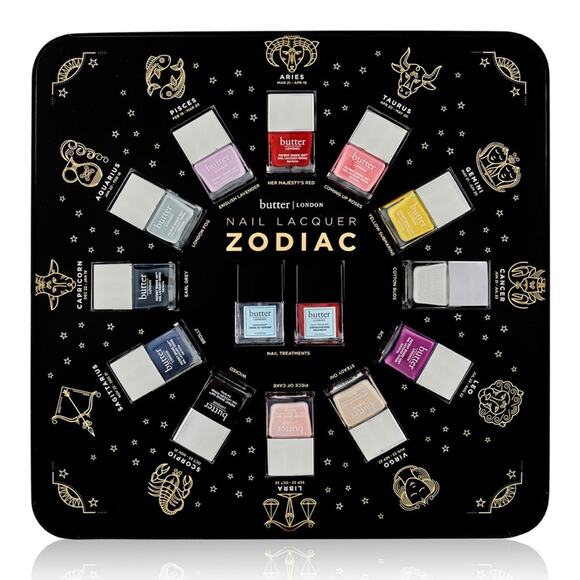 NEW butter LONDON 14-Pc. Zodiac Nail Lacquer Set